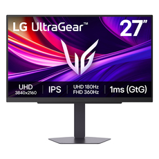 Монитор LG UltraGear G8 27G810A-B 0.156 мм, 178°/178°, IPS, 27.0 ", 68.6 см, 3840x2160, 360.00 Hz, 1.00 ms, HDMI, DisplayPort, BLACK Монитор LG UltraGear G8 27G810A-B 0.156 мм, 178°/178°, IPS, 27.0 ", 68.6 см, 3840x2160, 360.00 Hz, 1.00 ms, HDMI, DisplayPort, BLACK