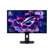 Monitor ASUS ROG STRIX XG27AQDMGR 0.229 мм, 178°/178°, OLED, 26.5 ", 67.3 см, 2560x1440, 240.00 Hz, 0.03 ms, HDMI, DisplayPort, BLACK Monitor ASUS ROG STRIX XG27AQDMGR 0.229 мм, 178°/178°, OLED, 26.5 ", 67.3 см, 2560x1440, 240.00 Hz, 0.03 ms, HDMI, DisplayPort, BLACK