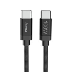 КАБЕЛ HAMA TYPE-C 3 m 100W BLACK 201749 КАБЕЛ HAMA TYPE-C 3 m 100W BLACK 201749