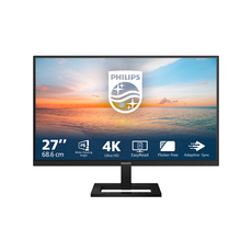 Монитор PHILIPS UHD 27E1N1900AE/00 0.155 мм, 178°/178°, IPS, 27.0 ", 68.6 см, 3840x2160, 60.00 Hz, 4.00 ms, HDMI, USB-C, BLACK Монитор PHILIPS UHD 27E1N1900AE/00 0.155 мм, 178°/178°, IPS, 27.0 ", 68.6 см, 3840x2160, 60.00 Hz, 4.00 ms, HDMI, USB-C, BLACK