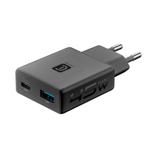 ЗАРЯДНО 220V SLIM USB-C 45W+USB-A 18W ЗАРЯДНО 220V SLIM USB-C 45W+USB-A 18W