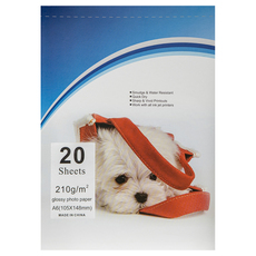 ФОТОХАРТИЯ GLOSSY PHOTO P 210G-A6 20 л. ФОТОХАРТИЯ GLOSSY PHOTO P 210G-A6 20 л.