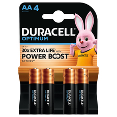 BATTERIES DURACELL OPTIMUM AA BATTERIES DURACELL OPTIMUM AA