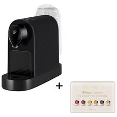 Кафемашина с капсули TCHIBO PURE+ BL + 6X10 КАПСУЛИ 15.00 bar, 800.00 ml, ЧЕРЕН Кафемашина с капсули TCHIBO PURE+ BL + 6X10 КАПСУЛИ 15.00 bar, 800.00 ml, ЧЕРЕН