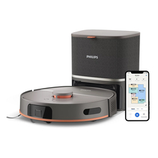 Vacuum cleaner robot PHILIPS XU5100/10 CLEANING WITH A MOP, WI-FI CONTROLLER, MAPPING Vacuum cleaner robot PHILIPS XU5100/10 CLEANING WITH A MOP, WI-FI CONTROLLER, MAPPING