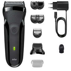 Самобръсначка BRAUN 300BT BLK ЧЕРЕН Самобръсначка BRAUN 300BT BLK ЧЕРЕН