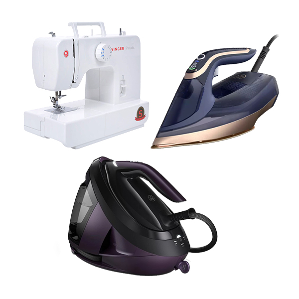 Ironing and sewing machines