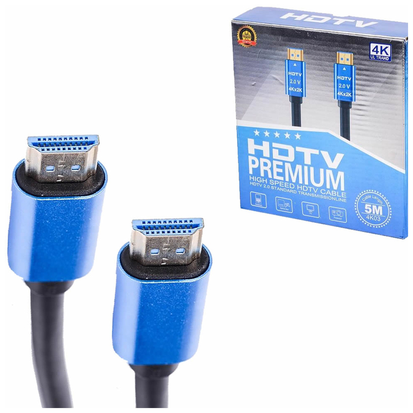 Cable ROYAL HDMI 2.0 5M Cable ROYAL HDMI 2.0 5M