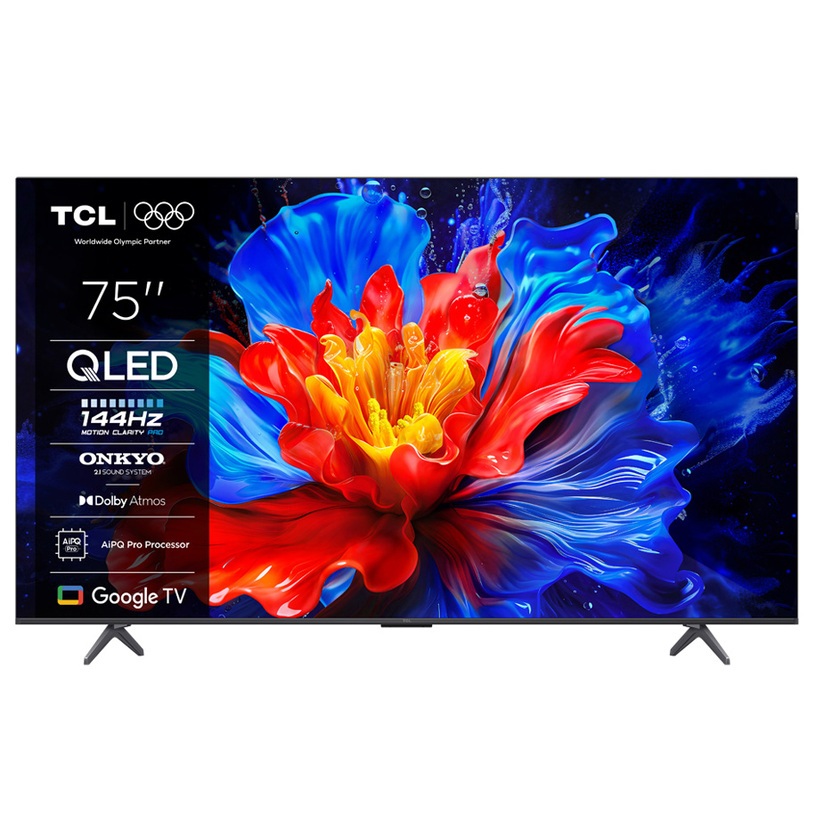 TV TCL 75QLED810K 4K Ultra HD QLED SMART TV, GOOGLE TV, 75.0 ", 189.0 см TV TCL 75QLED810K 4K Ultra HD QLED SMART TV, GOOGLE TV, 75.0 ", 189.0 см