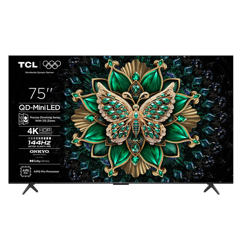 TV TCL 75MQLED75K 4K Ultra HD MINI LED SMART TV, GOOGLE TV, 75.0 ", 189.0 см TV TCL 75MQLED75K 4K Ultra HD MINI LED SMART TV, GOOGLE TV, 75.0 ", 189.0 см