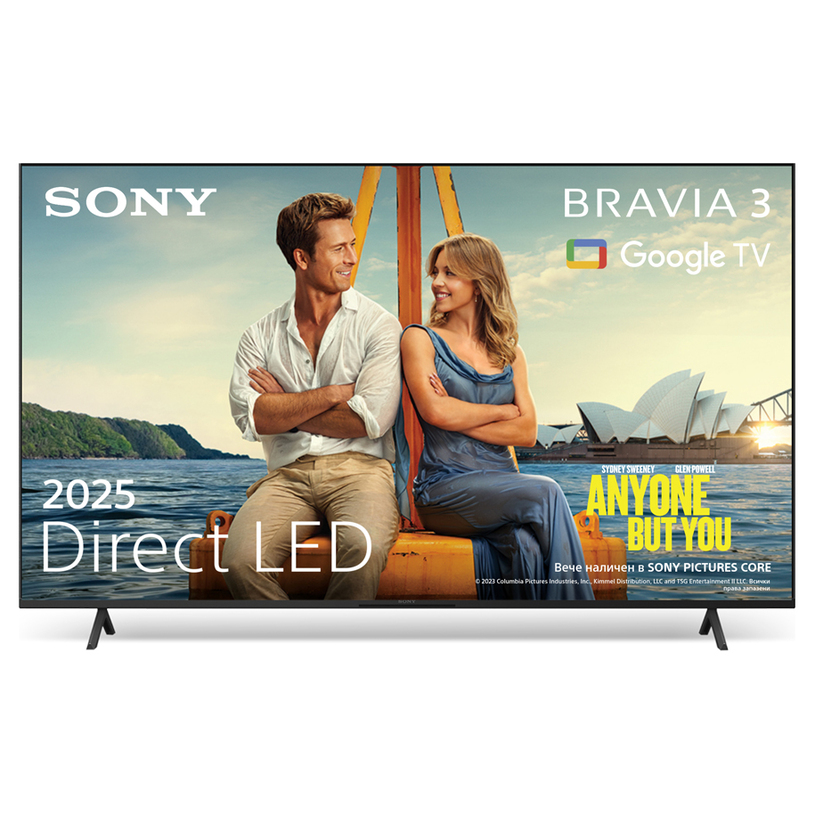 Телевизор SONY BRAVIA 3 K-65S39 4K Ultra HD LED SMART TV, GOOGLE TV, 65.0 ", 164.0 см Телевизор SONY BRAVIA 3 K-65S39 4K Ultra HD LED SMART TV, GOOGLE TV, 65.0 ", 164.0 см