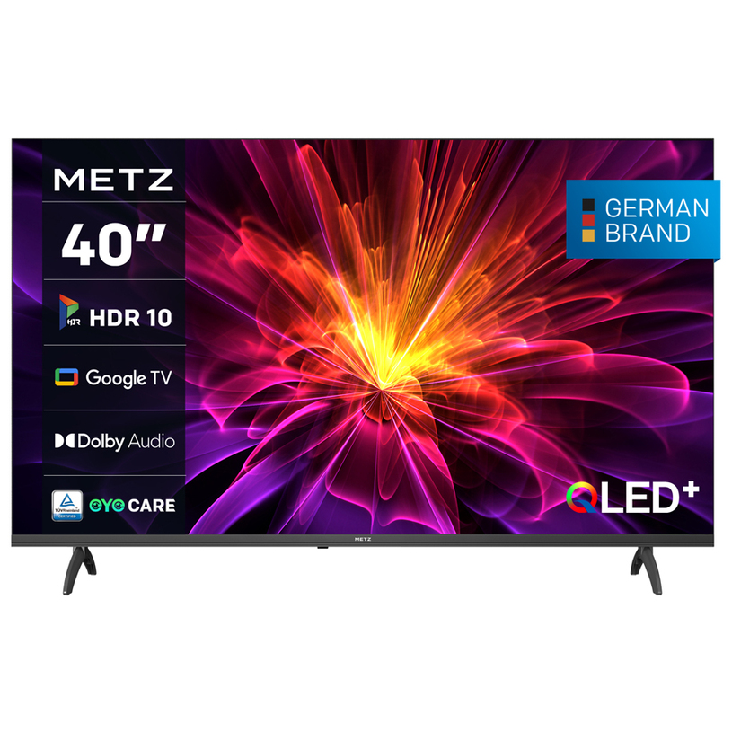 TV METZ 40MQE7000Z QLED SMART TV, GOOGLE TV, 40.0 ", 100.0 cm TV METZ 40MQE7000Z QLED SMART TV, GOOGLE TV, 40.0 ", 100.0 cm