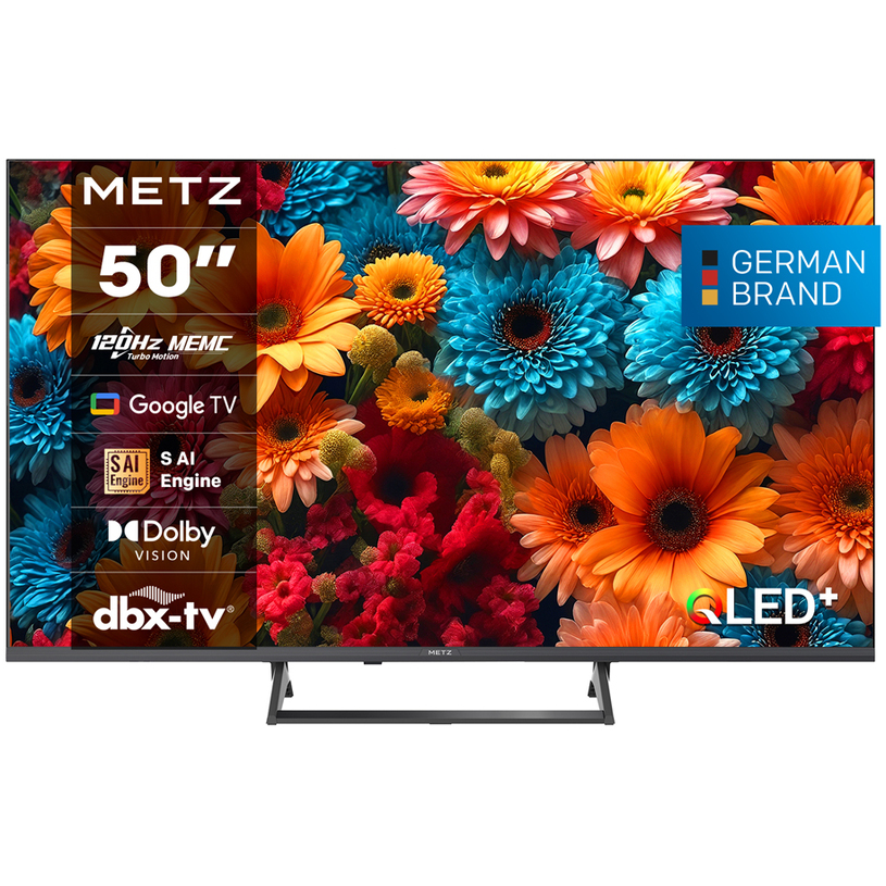 Телевизор METZ 50MQF7500Z 4K Ultra HD QLED SMART TV, GOOGLE TV, 50.0 ", 126.0 см Телевизор METZ 50MQF7500Z 4K Ultra HD QLED SMART TV, GOOGLE TV, 50.0 ", 126.0 см
