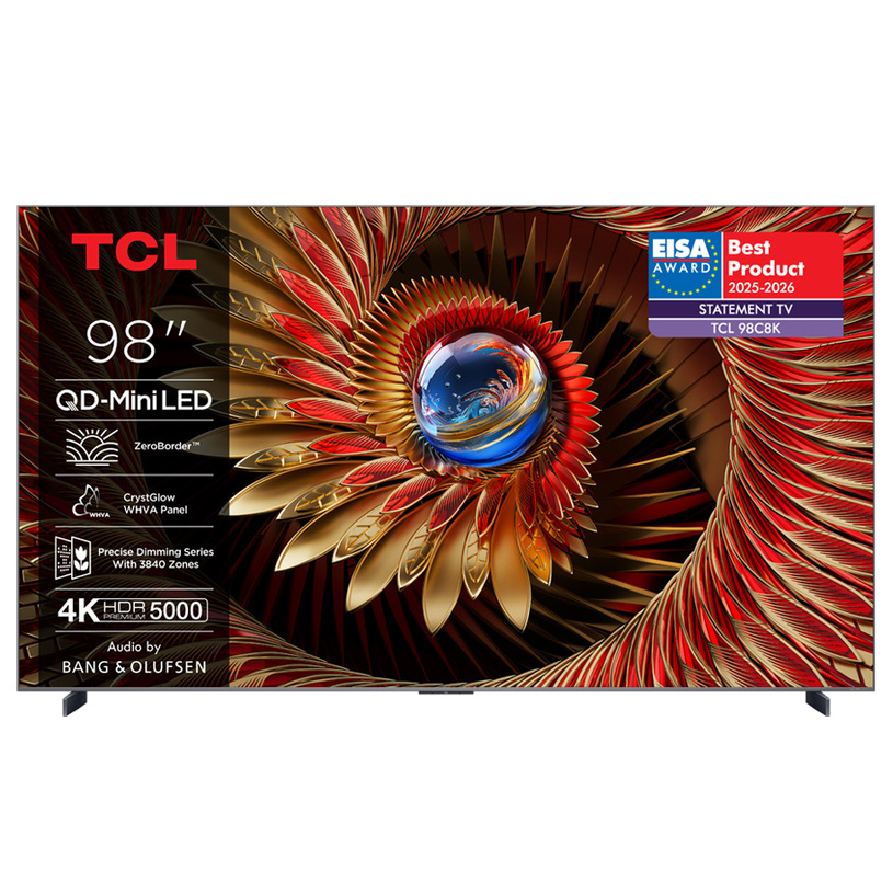 Телевизор TCL 98C8K 4K Ultra HD MINI LED SMART TV, GOOGLE TV, 98.0 ", 248.0 cm Телевизор TCL 98C8K 4K Ultra HD MINI LED SMART TV, GOOGLE TV, 98.0 ", 248.0 cm