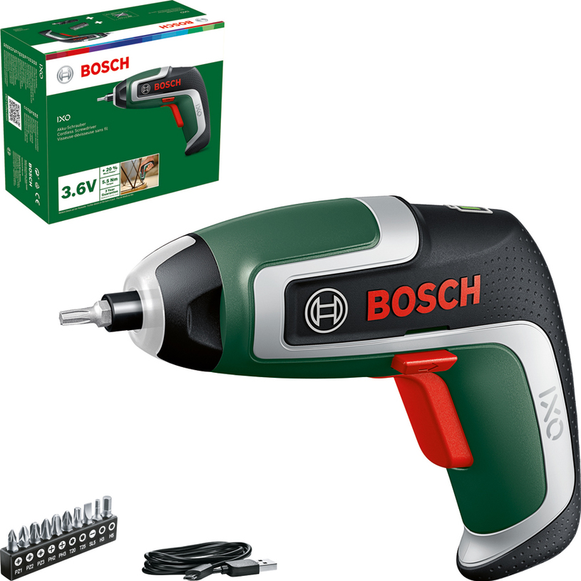 АКУМУЛАТОРНА ОТВЕРТКА BOSCH IXO 7 3.6 V, 2.00 Ah, 5.50 nm АКУМУЛАТОРНА ОТВЕРТКА BOSCH IXO 7 3.6 V, 2.00 Ah, 5.50 nm