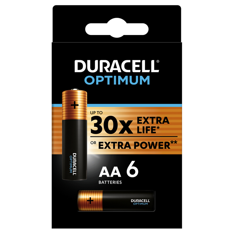 DURACELL OPTIMUM AA X6 DURACELL OPTIMUM AA X6