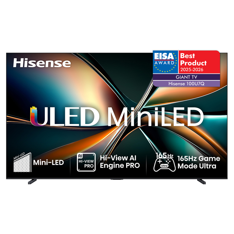 Телевизор HISENSE 100U7Q 4K Ultra HD Mini LED SMART TV, VIDAA, 100.0 ", 253.0 см Телевизор HISENSE 100U7Q 4K Ultra HD Mini LED SMART TV, VIDAA, 100.0 ", 253.0 см