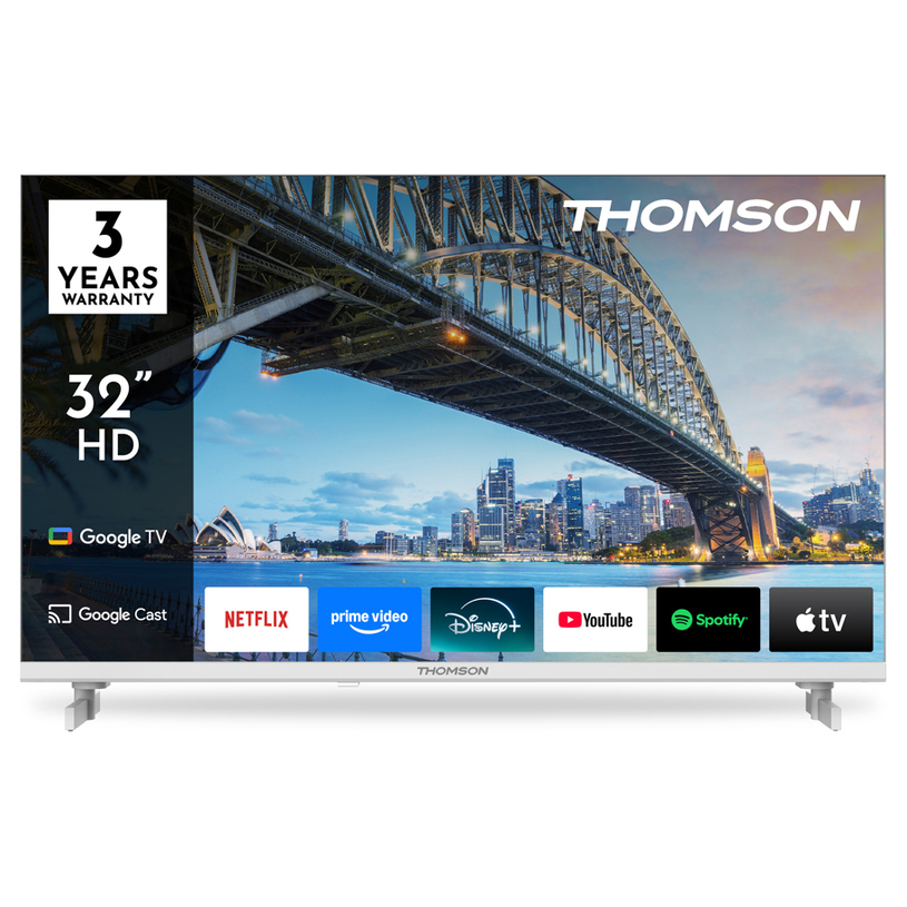 TV THOMSON 32HG2S15W LED SMART TV, GOOGLE TV, 32.0 ", 80.0 см TV THOMSON 32HG2S15W LED SMART TV, GOOGLE TV, 32.0 ", 80.0 см