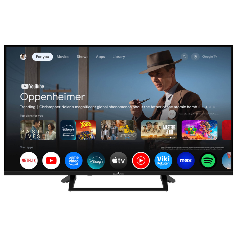 TV SMARTTECH 40FG01V LED SMART TV, GOOGLE TV, 40.0 ", 101.0 см TV SMARTTECH 40FG01V LED SMART TV, GOOGLE TV, 40.0 ", 101.0 см