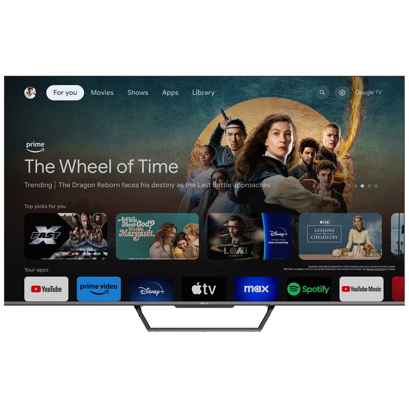 Dolby Vision and HDR10+ for deep contrast