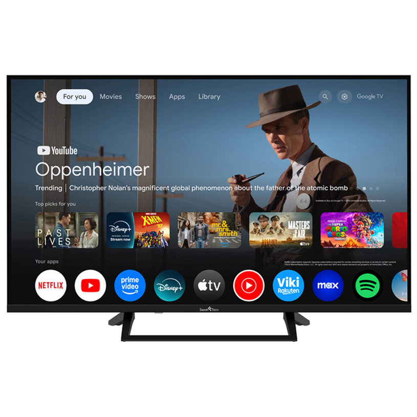 TV SMARTTECH 40QG01V QLED SMART TV, GOOGLE TV, 40.0 ", 101.0 см TV SMARTTECH 40QG01V QLED SMART TV, GOOGLE TV, 40.0 ", 101.0 см