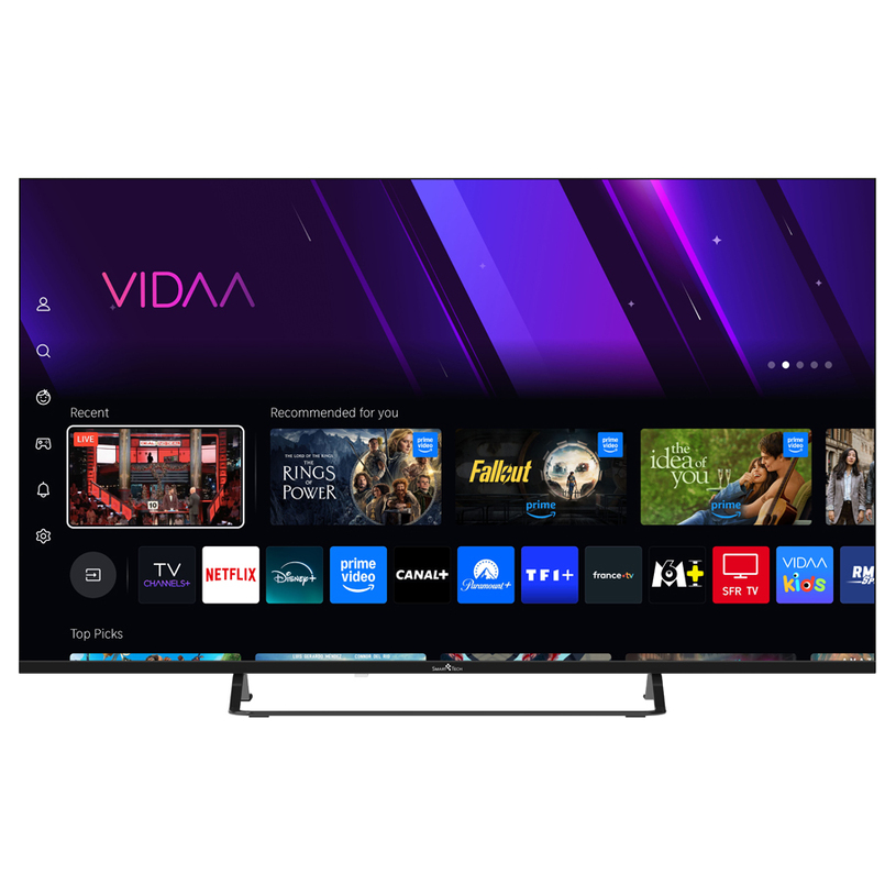 TV SMARTTECH 50UV02V3 4K Ultra HD LED SMART TV, VIDAA, 50.0 ", 126.0 см TV SMARTTECH 50UV02V3 4K Ultra HD LED SMART TV, VIDAA, 50.0 ", 126.0 см