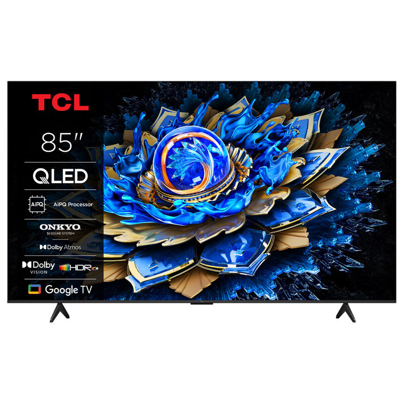 Телевизор TCL 85T69C 4K Ultra HD QLED SMART TV, GOOGLE TV, 85.0 ", 215.0 см Телевизор TCL 85T69C 4K Ultra HD QLED SMART TV, GOOGLE TV, 85.0 ", 215.0 см