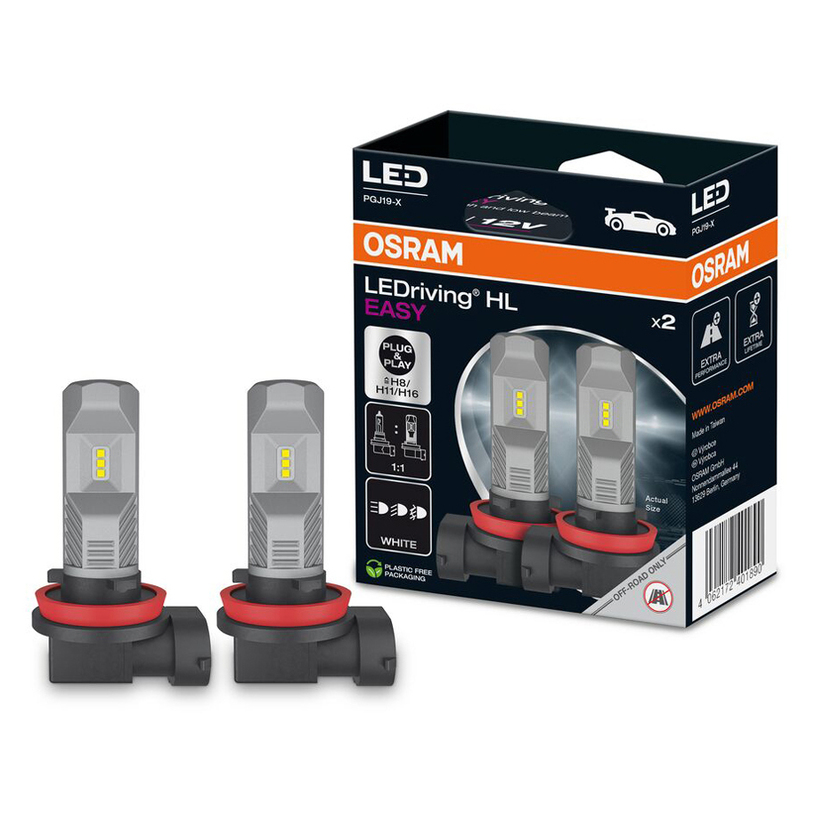 OSRAM H8/H11/H16 LED 8,2W 12V BOX2 OSRAM H8/H11/H16 LED 8,2W 12V BOX2