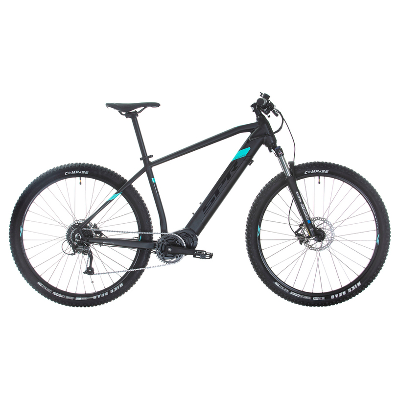 Electric bicycle SPR E-MTB SUPREME 29" L BLK/TUR 250 W, 29.00 " Electric bicycle SPR E-MTB SUPREME 29" L BLK/TUR 250 W, 29.00 "