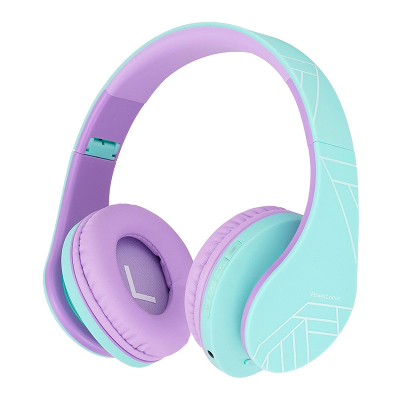 Headphones POWERLOCUS P2 KIDS TEAL/PURPLE Headphones POWERLOCUS P2 KIDS TEAL/PURPLE
