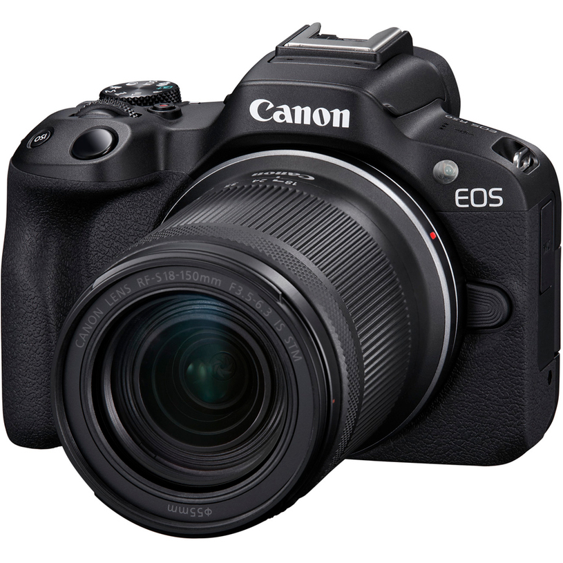 Безогледален фотоапарат CANON EOS R50 18-150 S 24.2 MPx, WI-FI, MIRRORLESS Безогледален фотоапарат CANON EOS R50 18-150 S 24.2 MPx, WI-FI, MIRRORLESS