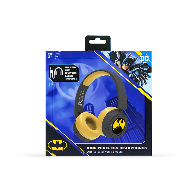 Стерео слушалки OTL BATMAN GOTHAM CITY KIDS BT Стерео слушалки OTL BATMAN GOTHAM CITY KIDS BT