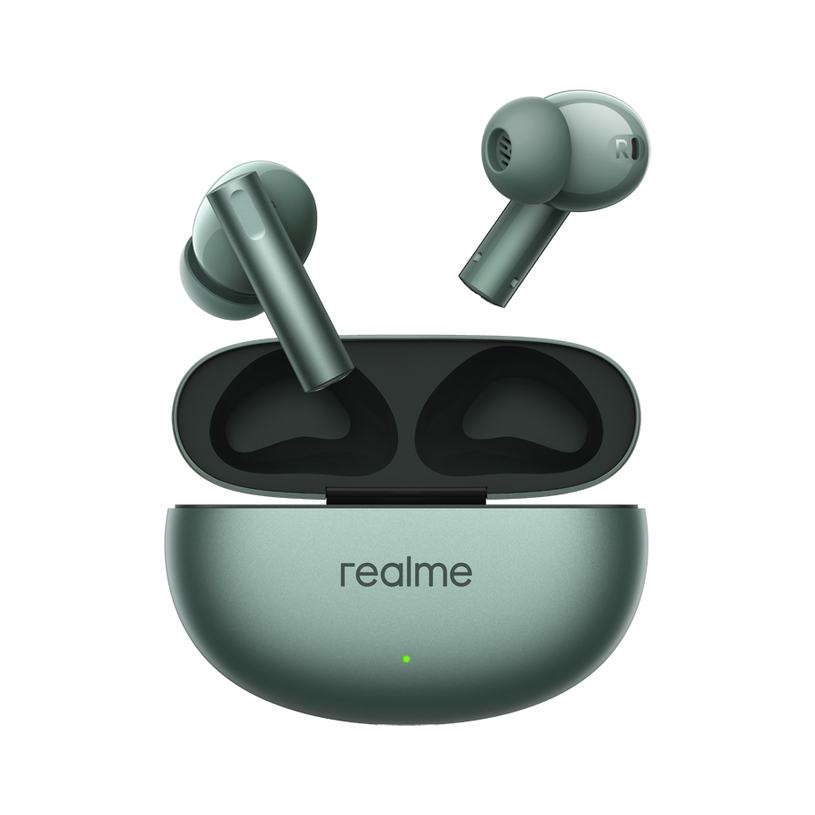 True wireless слушалки REALME BUDS AIR6 TWS БЕЗЖИЧНА ВРЪЗКА, GREEN True wireless слушалки REALME BUDS AIR6 TWS БЕЗЖИЧНА ВРЪЗКА, GREEN