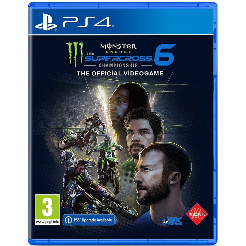 Игра MONSTER ENERGY SUPERCROSS 6 PLAYSTATION 4 PS4 Игра MONSTER ENERGY SUPERCROSS 6 PLAYSTATION 4 PS4