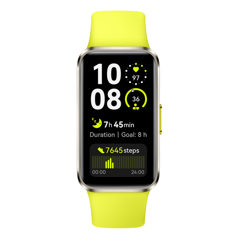 Fitness wrist с корпус от алуминиева сплав HUAWEI BAND 10 NOR-B29 GREEN Fluoroelastomer Strap 13-21 cm 1.47 ", HEART RATE MONITOR Fitness wrist с корпус от алуминиева сплав HUAWEI BAND 10 NOR-B29 GREEN Fluoroelastomer Strap 13-21 cm 1.47 ", HEART RATE MONITOR
