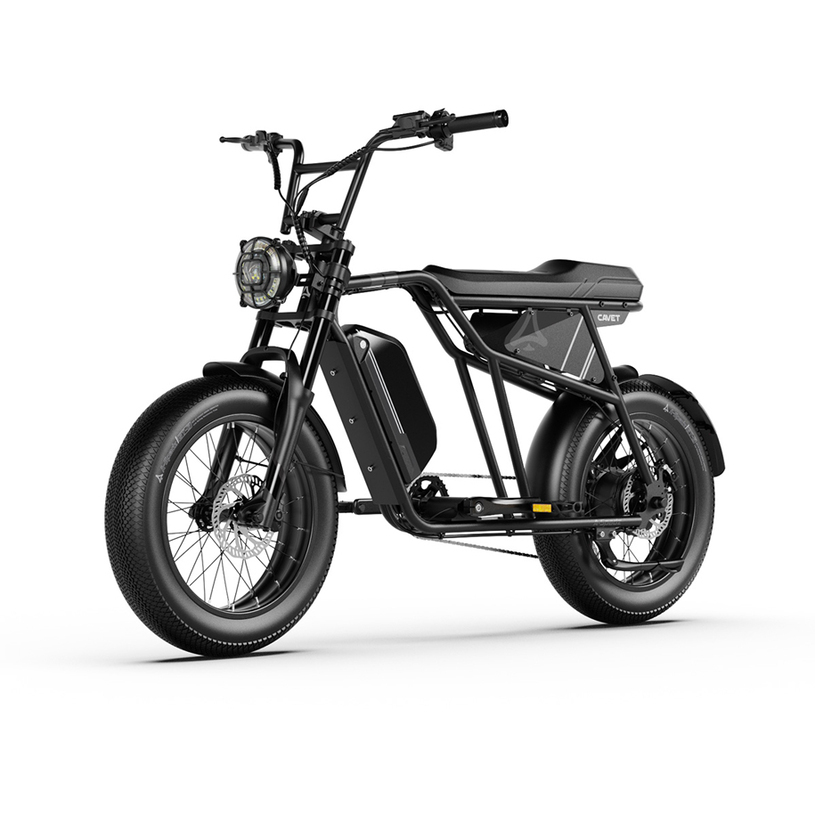 Електрически велосипед A-SPADZ CAVET AIR FAT 20" BLACK 250 W, ДО 25 КМ/Ч, ПРОБЕГ ДО 100 КМ, 20.00 " Електрически велосипед A-SPADZ CAVET AIR FAT 20" BLACK 250 W, ДО 25 КМ/Ч, ПРОБЕГ ДО 100 КМ, 20.00 "