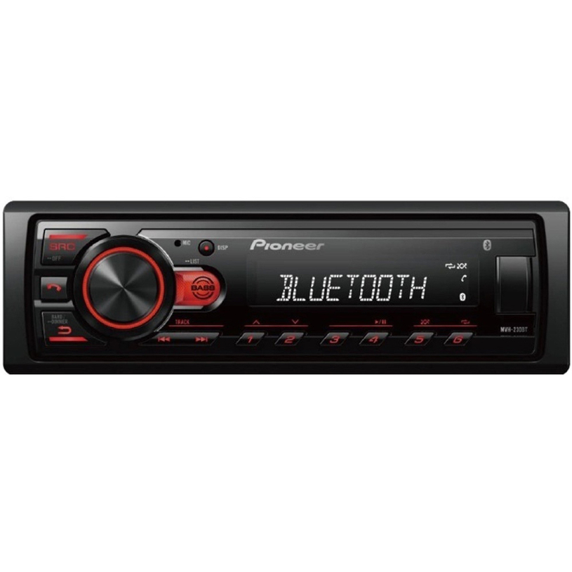 Car receiver PIONEER MVH-230BT BLUETOOTH, 4 X 50 W, USB Car receiver PIONEER MVH-230BT BLUETOOTH, 4 X 50 W, USB
