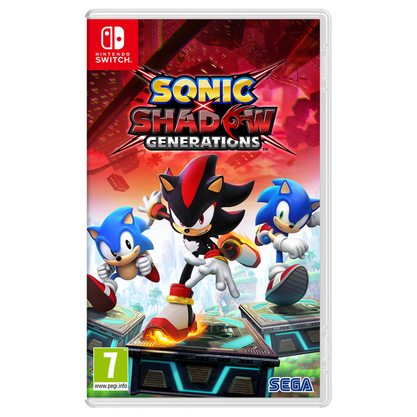 Game SONIC X SHADOW GENERATIONS NINTENDO SWITCH Game SONIC X SHADOW GENERATIONS NINTENDO SWITCH