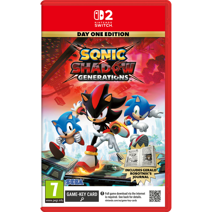 Game SONIC X SHADOW GENERATIONS NINTENDO SWITCH 2 Game SONIC X SHADOW GENERATIONS NINTENDO SWITCH 2