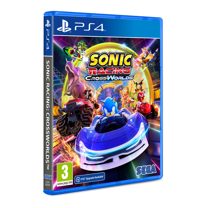 Game SONIC RACING CROSSWORLDS PLAYSTATION PS4 - Main Image