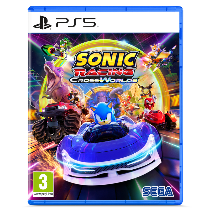 Игра SONIC RACING CROSSWORLDS PLAYSTATION 5 PS5 Игра SONIC RACING CROSSWORLDS PLAYSTATION 5 PS5