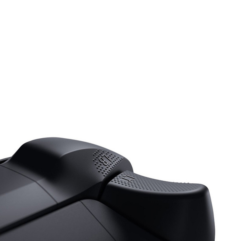 Hybrid D-pad and textured triggers for precise control