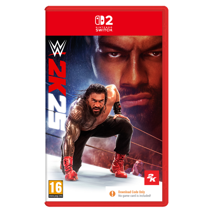 Игра WWE 2K25 КОД В КУТИЯ NINTENDO SWITCH Игра WWE 2K25 КОД В КУТИЯ NINTENDO SWITCH