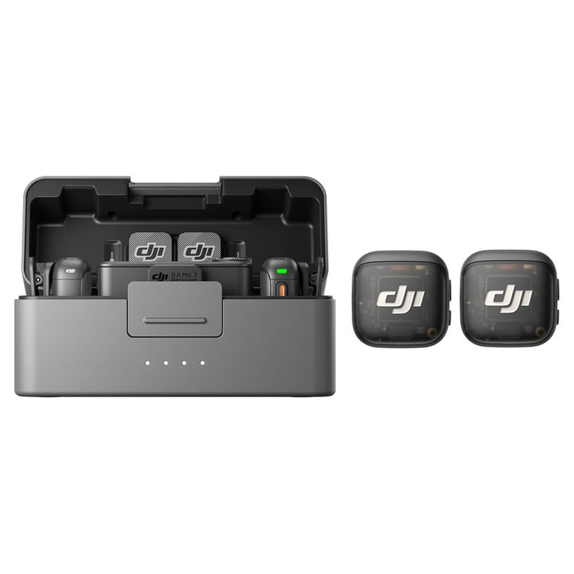 МИКРОФОН DJI MIC 3 (2TX+1RX +Charging) МИКРОФОН DJI MIC 3 (2TX+1RX +Charging)