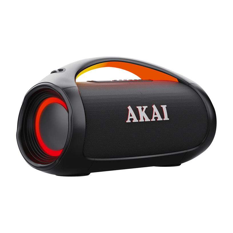 Bluetooth speaker AKAI WAVESTORMER 220 W, BLUETOOTH, BATTERY ДО 6 ЧАСА, ЧЕРЕН Bluetooth speaker AKAI WAVESTORMER 220 W, BLUETOOTH, BATTERY ДО 6 ЧАСА, ЧЕРЕН