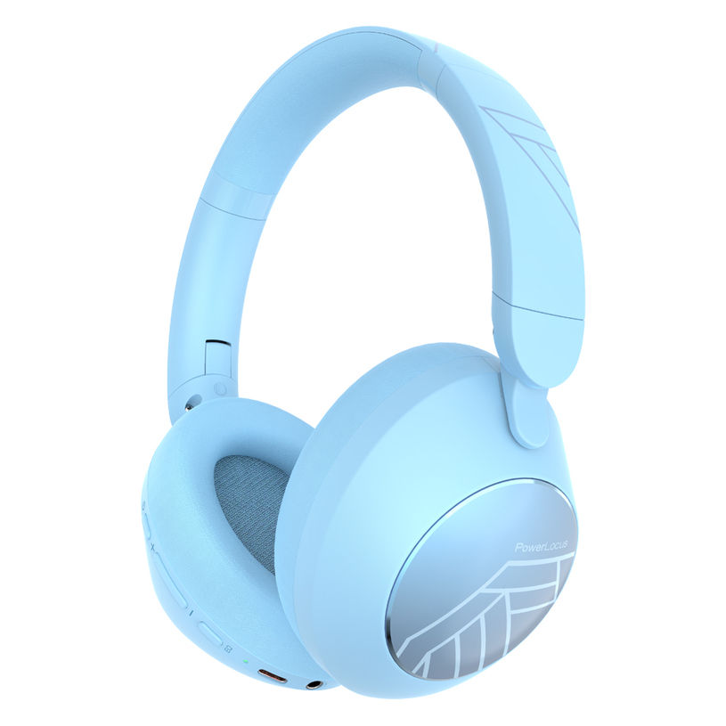 Headphones POWERLOCUS ORION LIGHT BLUE Headphones POWERLOCUS ORION LIGHT BLUE