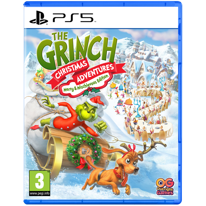 Игра THE GRINCH CHRISTMAS ADVENTURES MERRY AND MISCHIEVOUS EDITION PLAYSTATION 5 PS5 Игра THE GRINCH CHRISTMAS ADVENTURES MERRY AND MISCHIEVOUS EDITION PLAYSTATION 5 PS5