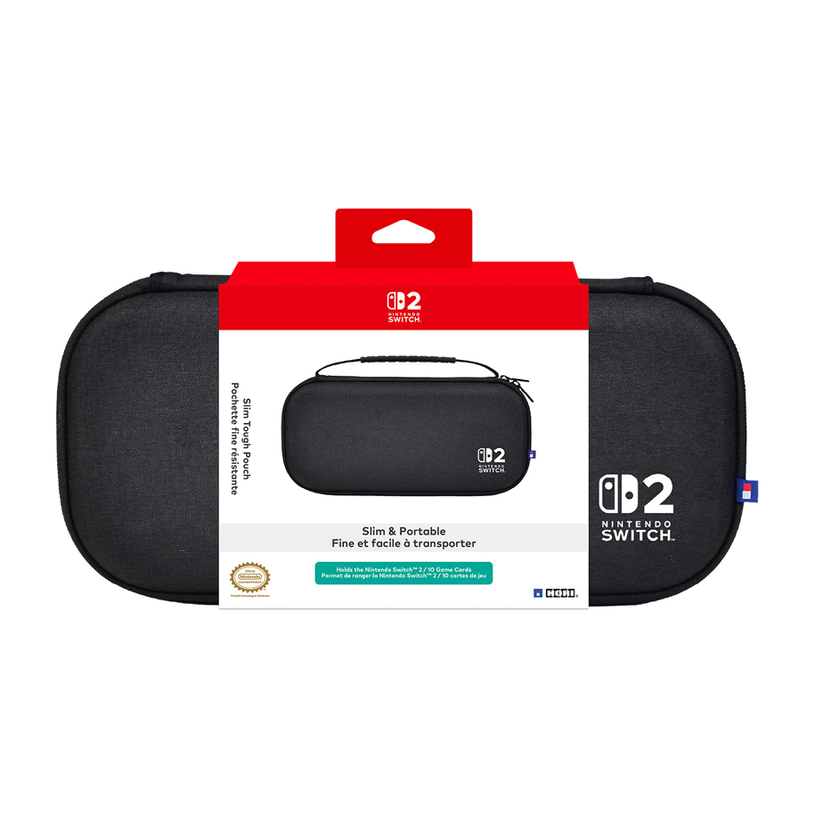 CASE HORI SLIM TOUGH POUCH BLACK NINTENDO SWITCH 2 CASE HORI SLIM TOUGH POUCH BLACK NINTENDO SWITCH 2