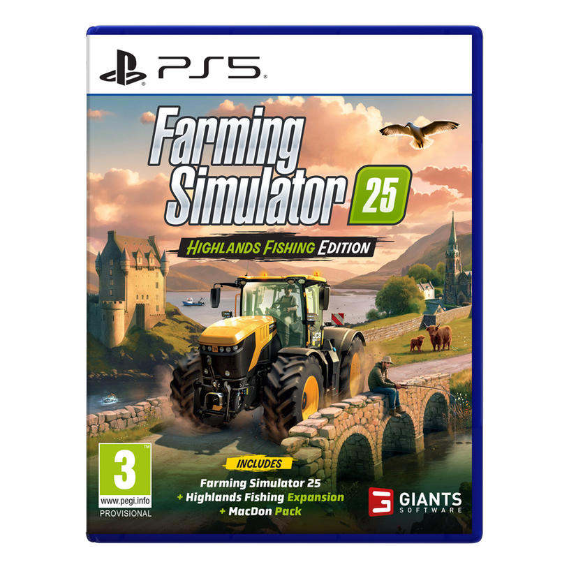 Игра FARMING SIMULATOR 25 HIGHLANDS FISHING EDITION PLAYSTATION 5 PS5 Игра FARMING SIMULATOR 25 HIGHLANDS FISHING EDITION PLAYSTATION 5 PS5
