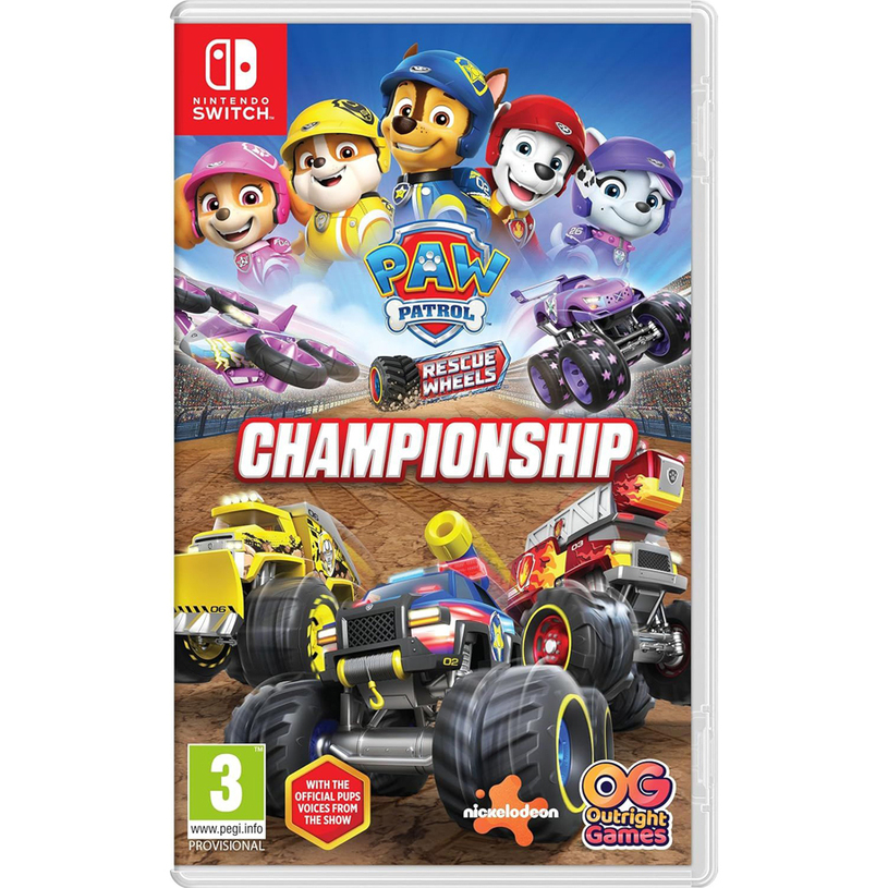 Game PAW PATROL RESCUE WHEELS CHAMPIONSHIP NINTENDO SWITCH Game PAW PATROL RESCUE WHEELS CHAMPIONSHIP NINTENDO SWITCH
